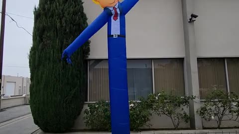 Trump - Dancing Inflatable - Wind Dancer Air Puppet - Made in USA #shorts