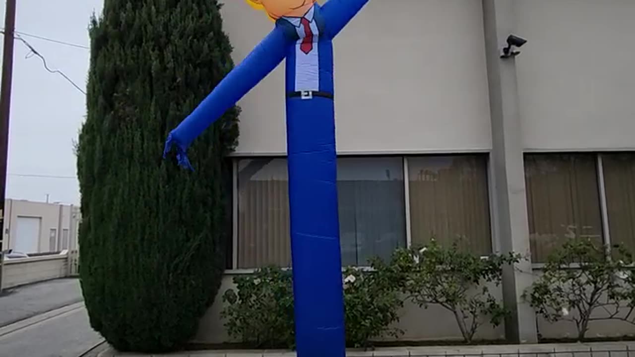 Trump - Dancing Inflatable - Wind Dancer Air Puppet - Made in USA #shorts