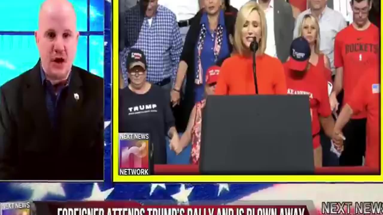 Foreigner Attends Trump’s Rally And Is BLOWN AWAY When A Prayer Starts.