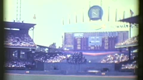 1962 Kansas City Athletics Baseball Rare Footage 8mm - Bill Kunkel Pitching
