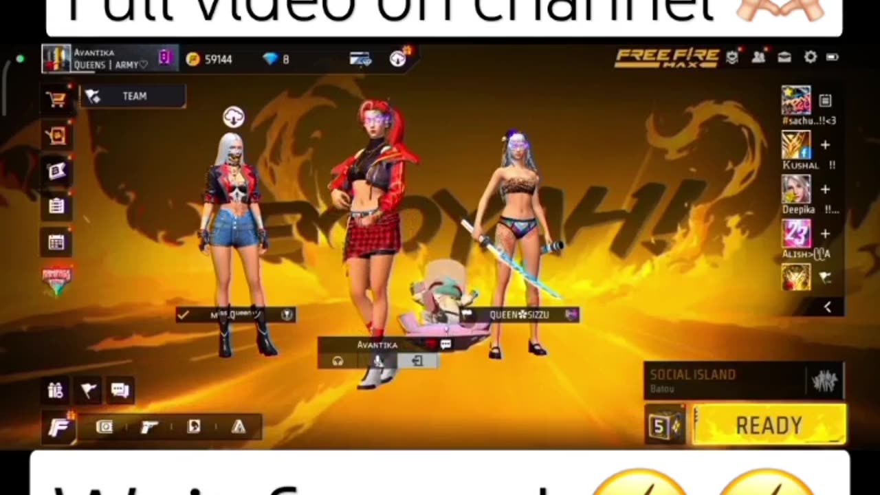 Lesbian prank free fire