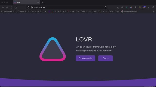 Learning LOVR Episode 2 Setup and start using Lua 1 of 2