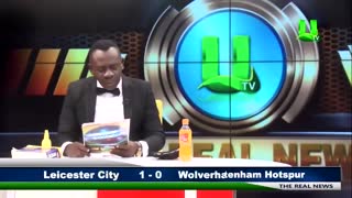 Ghanaian news presenter reading Premier League results goes viral! Funny presenter