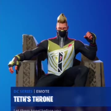 Teth’s Throne: last seen…