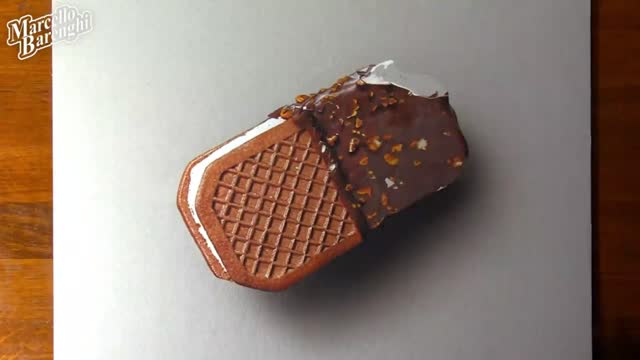 Draw Chocolate And Nut Color Patterns