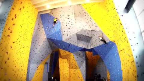 Climbing in K2 Wall