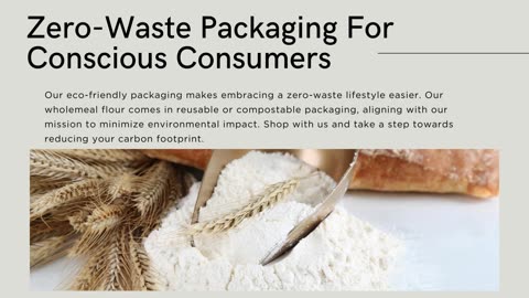 Nourish Your Baking: Wholemeal Flour Sales at Wasteless Pantry Mundaring