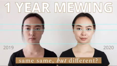 **crazy** MEWING TRANSFORMATION !