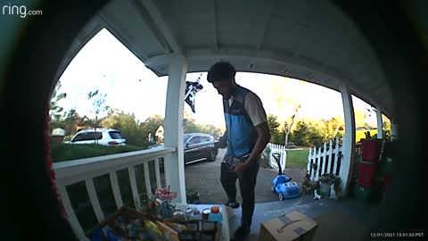 Snack Selection Delights Delivery Driver