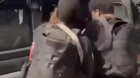 An Israeli woman is abducted by Hamas and taken hostage.