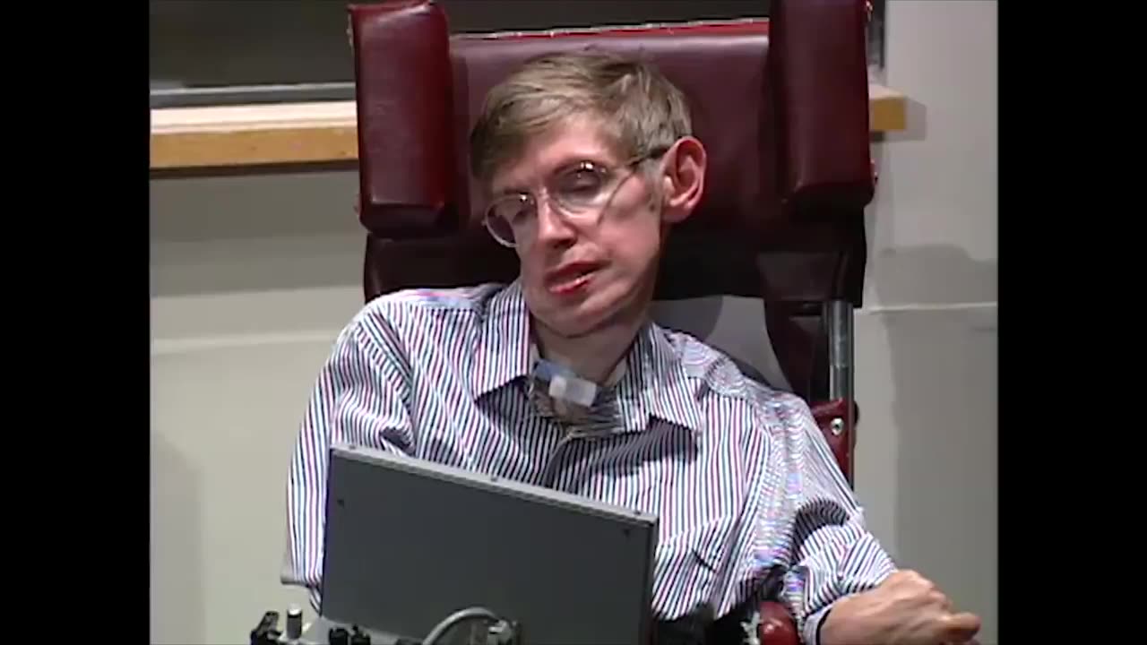 Stephen Hawking speaks at MIT - Education and Technology Sept. 1994