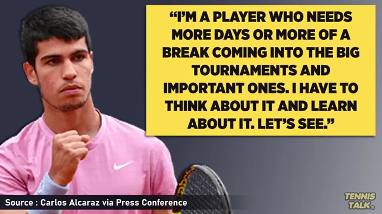 Alcaraz SHOCKS US Open 2024 with Massive Upset Tennis News