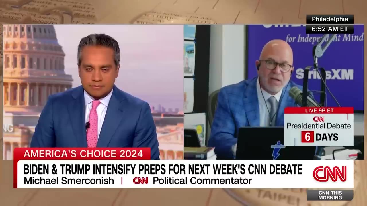 Smerconish says Trump's new tactic heading into debate is 'too late'