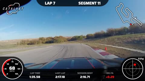 Eagles Canyon Raceway with GT350R