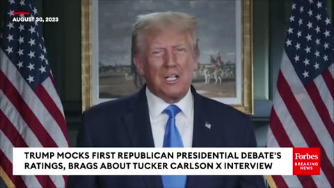 Trump Mocks 'Very Boring' Republican Presidential Debate, Interview #trending #kedtalk