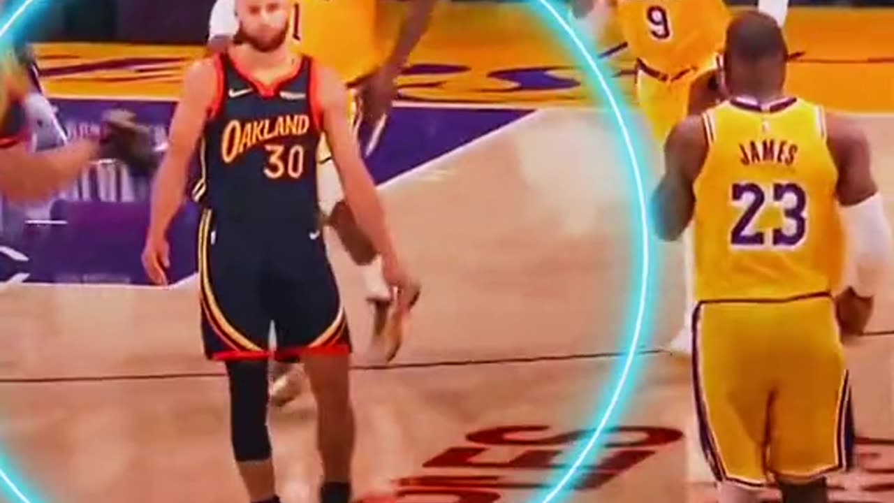 Last dance between #LEBRON AND #CURRY #NBA