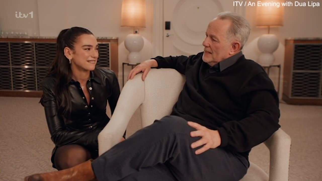 Dua Lipa breaks down in tears as she reunites with former music teacher