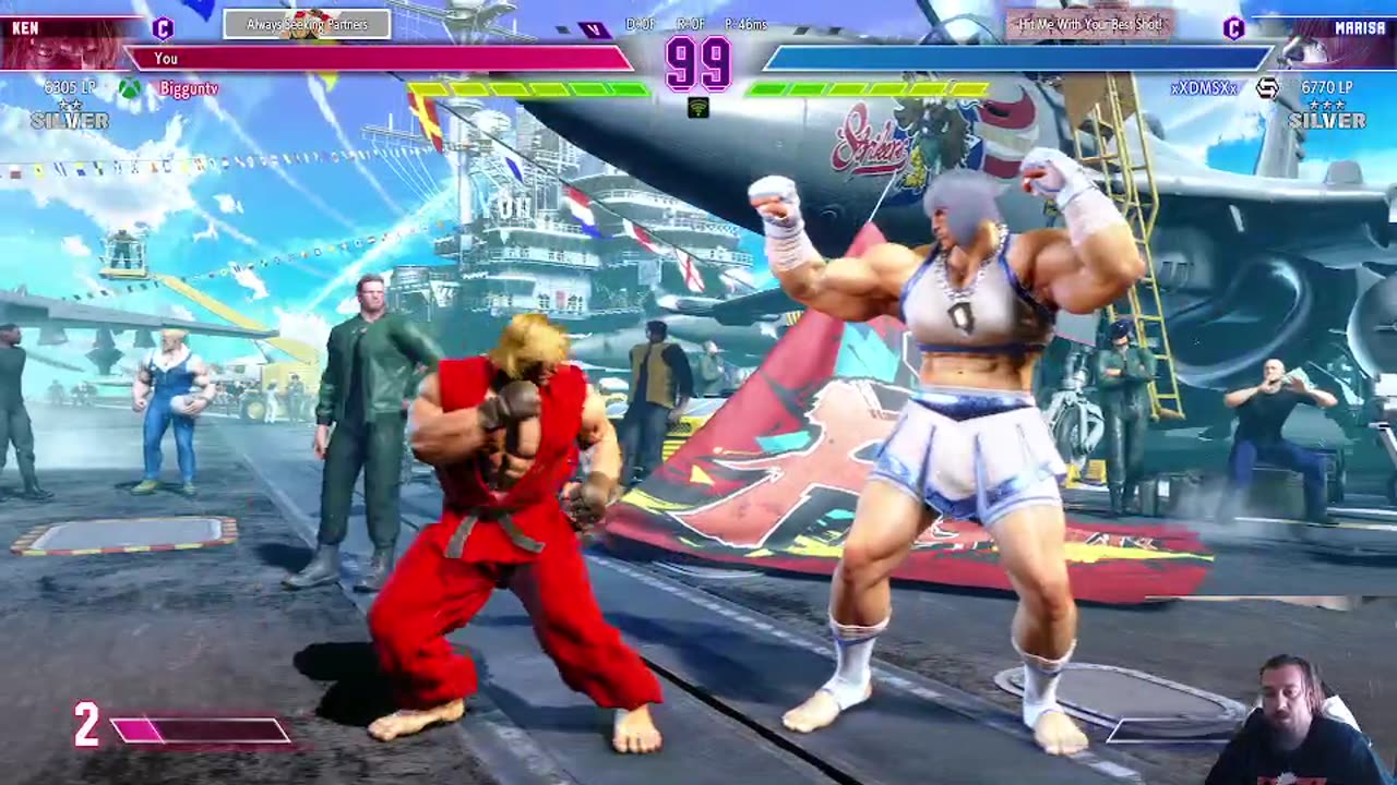 messing around on street fighter 6