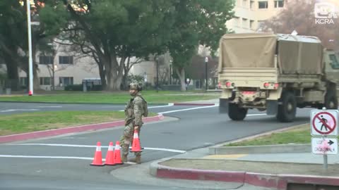 California is identical to Washington, the flow of the National Guard is endless!