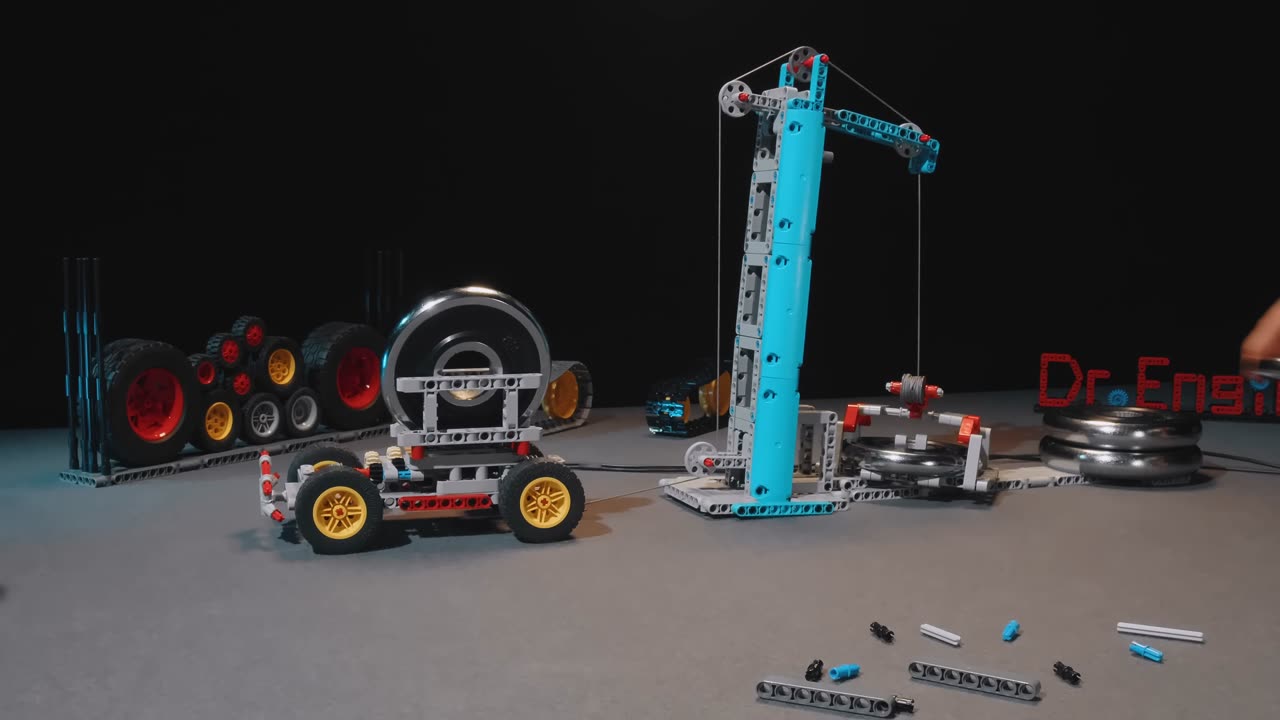 Strongest Lego Technic Vehicle - Gym Workout - Making and Testing