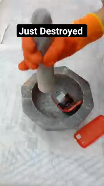 Destroy mobile phone