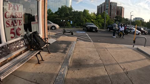 PEV stroll through paths of Reagan National airport to Virginia