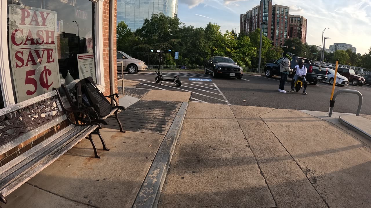 PEV stroll through paths of Reagan National airport to Virginia