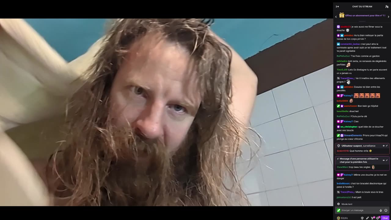 2023-03-24 (3bis.4) - Le pommeau de douche ne fonctionne plus - Twitch Meutemediatique (avec chat)