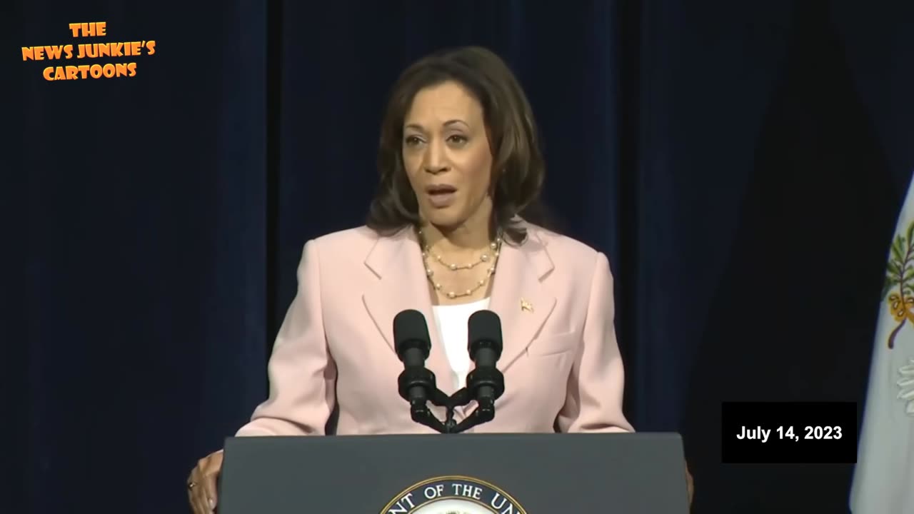 Cackling Kamala wants to "reduce population" - 賀錦麗希望“減少人口”,這樣更多流產的孩子就沒有機會“呼吸乾淨的空氣和喝乾淨的水”