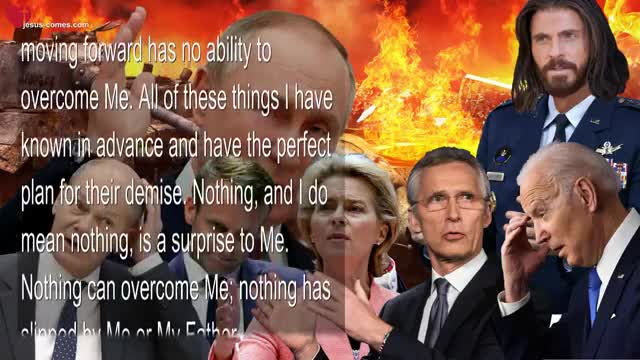 February 18, 2022... This War is not My Will, but... ❤️ Love Letter from Jesus Christ