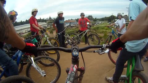 GoPro HD Hero camera: Post Office Bike Jam