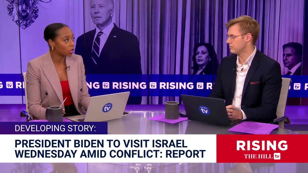 HAMAS HOSTAGE VIDEO Released, Biden To Travel To Israel WEDNESDAY: Robby & Brie React