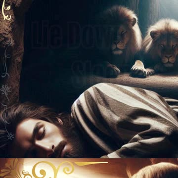 Daniel's Peace Among Lions