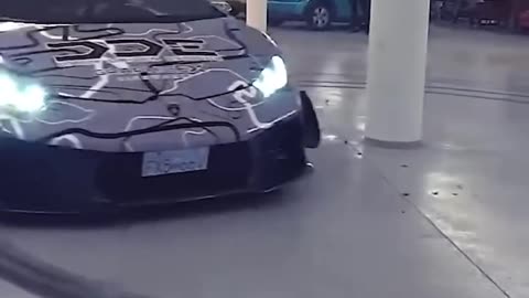 DRIFTING SUPERCHARGED LAMBORGHINI INSIDE ALEX CHOI’S GARAGE