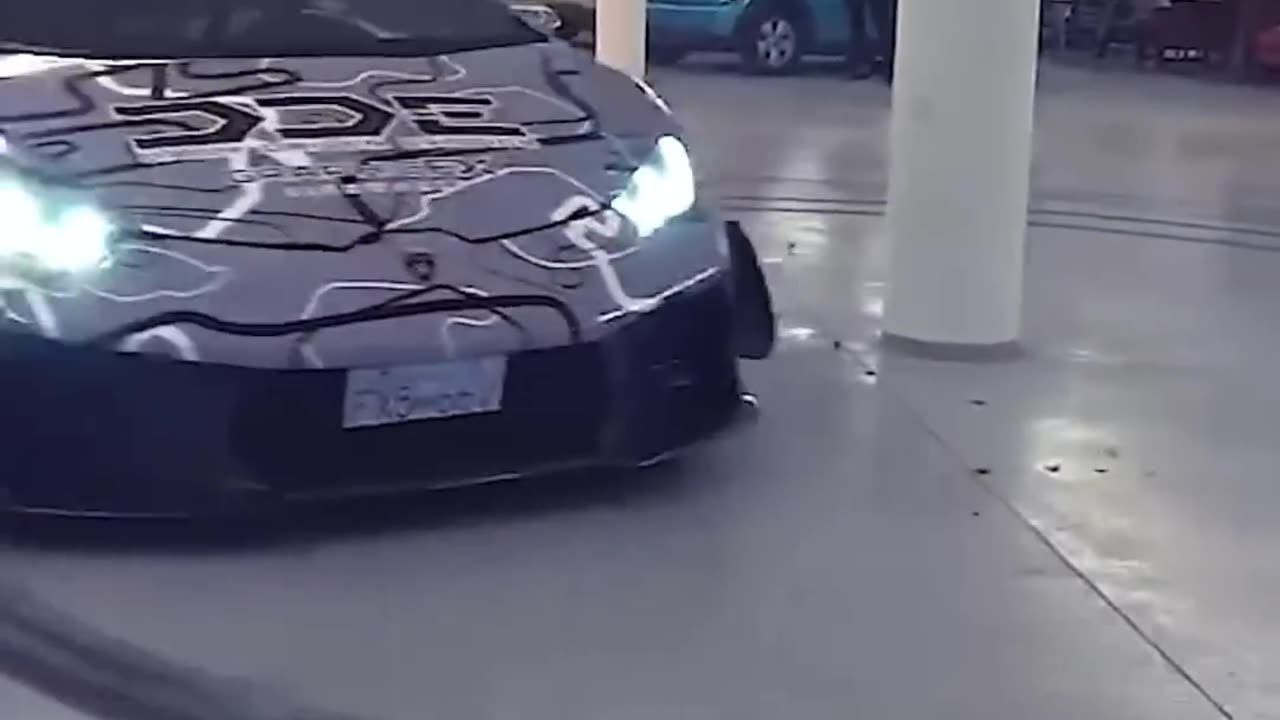 DRIFTING SUPERCHARGED LAMBORGHINI INSIDE ALEX CHOI’S GARAGE