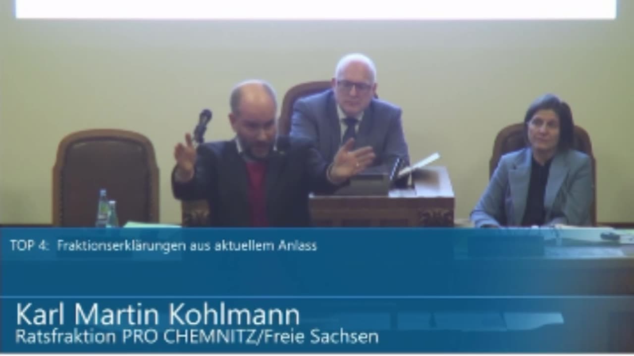 The height of hypocrisy! Martin Kohlmann speaks