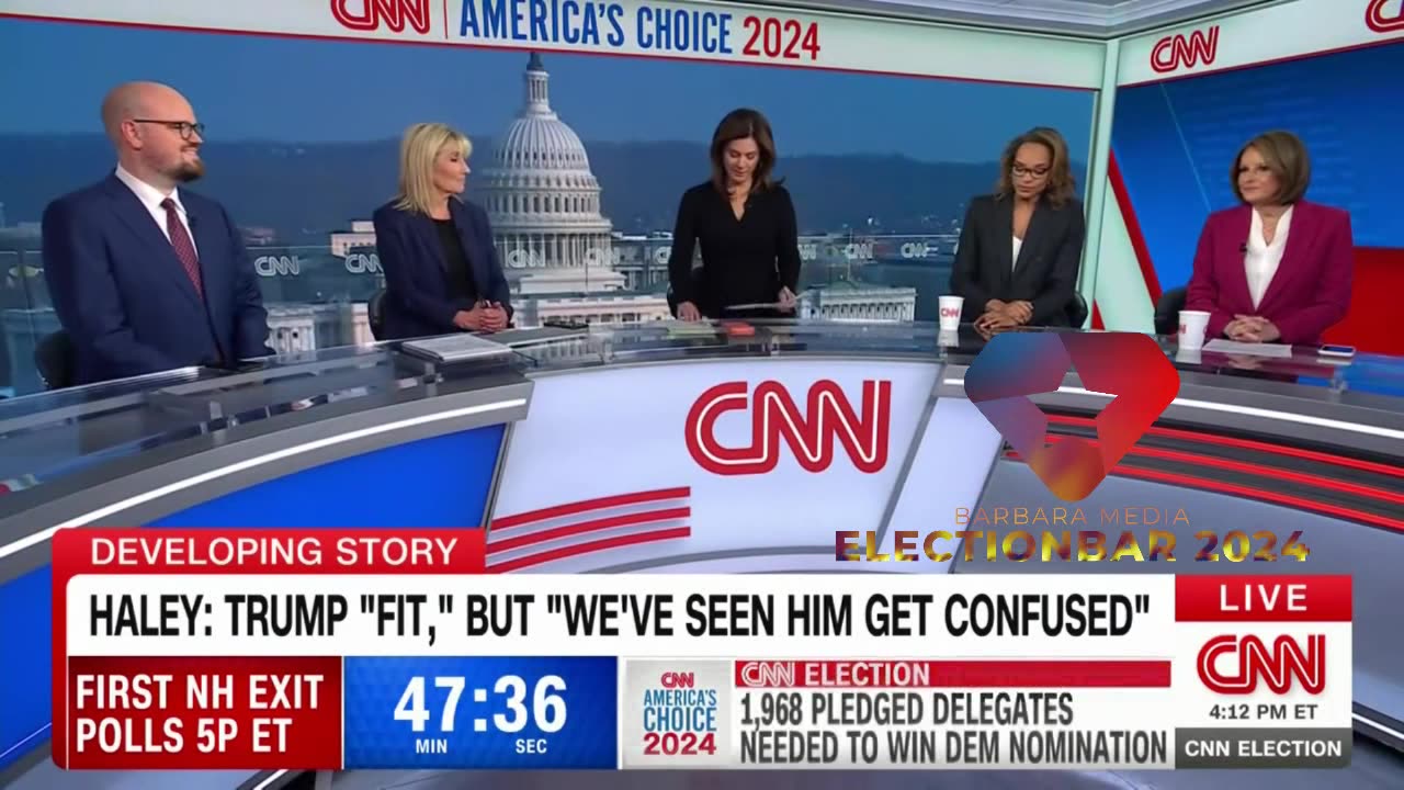 CNN's 2024 New Hampshire Primary Coverage -ElectionaBar 2024