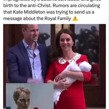 Rosemary’s Baby - Kate Middleton