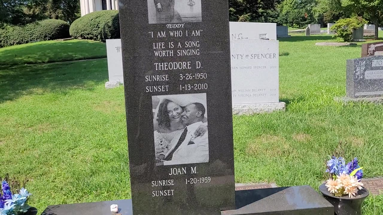 Teddy Pendergrass: Burial Site in Philadelphia 1950-2010