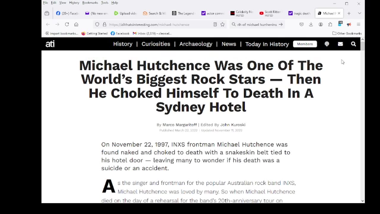 Michael Hutchence Was One Of The World’s Biggest Rock Stars —