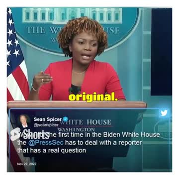 KJP yells at reporter during Fauci's final White House briefing