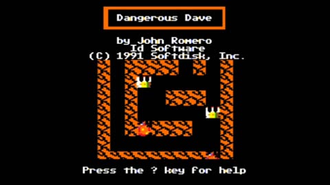 Double Dangerous Dave - Apple II Gameplay