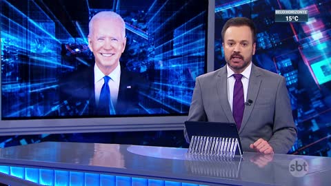 Biden afirma que democracia dos Estados Unidos está sob risco | SBT Brasil (03/11/22)