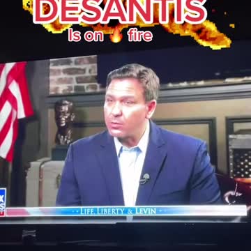 Desantis is on FIRE!!!