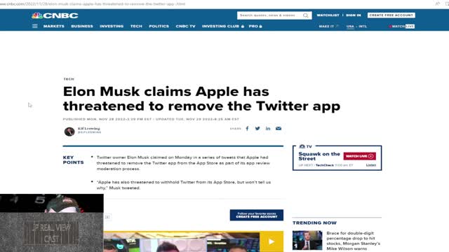 Elon Musk vs Woke people and Apple.