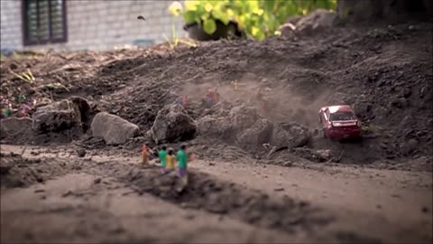Hot Wheels Rally Crash Compilation