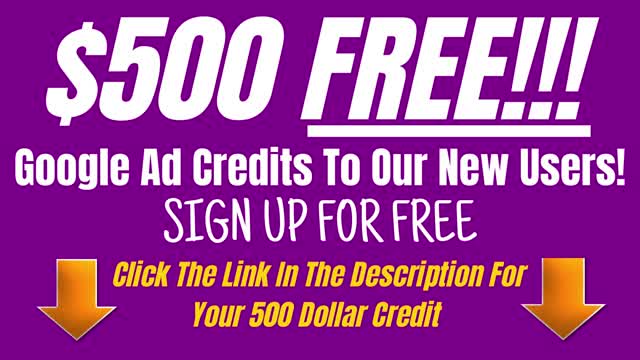 ADCREATIVE AI I $500 FREE Google Ad Credits to our new users!