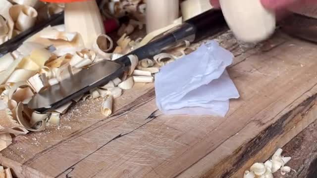 A piece of wood -4