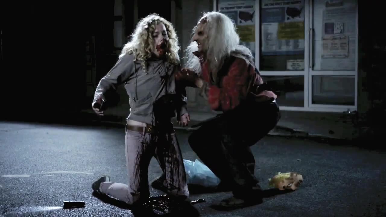 Wrong Turn 5 Bloodlines Cannibal Feed the girl by her own GATS #...#