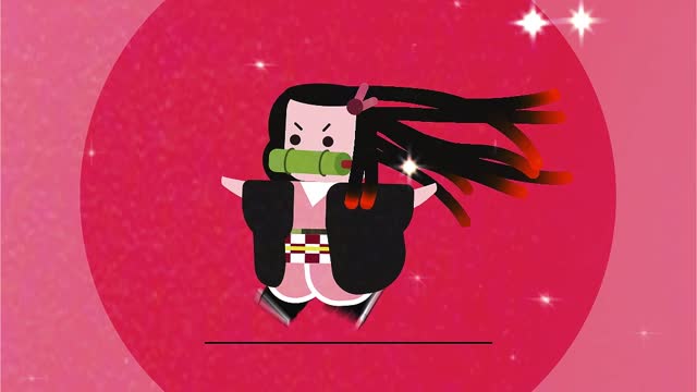 Nezuko Chibi Animation [AMV] Shuta Sueyoshi / HACK / HD #amv #anime